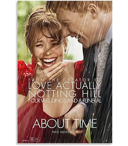 Amazon.co.jp: 【フレーム付-黒-】 映画ポスター アバウトタイム